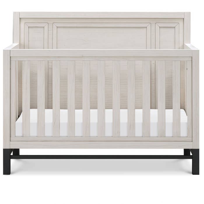 Newbern 4-in-1 Crib White Driftwood Lifestyle