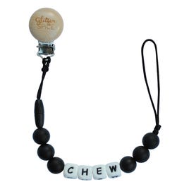 Statement Pacifier Clip - Chew