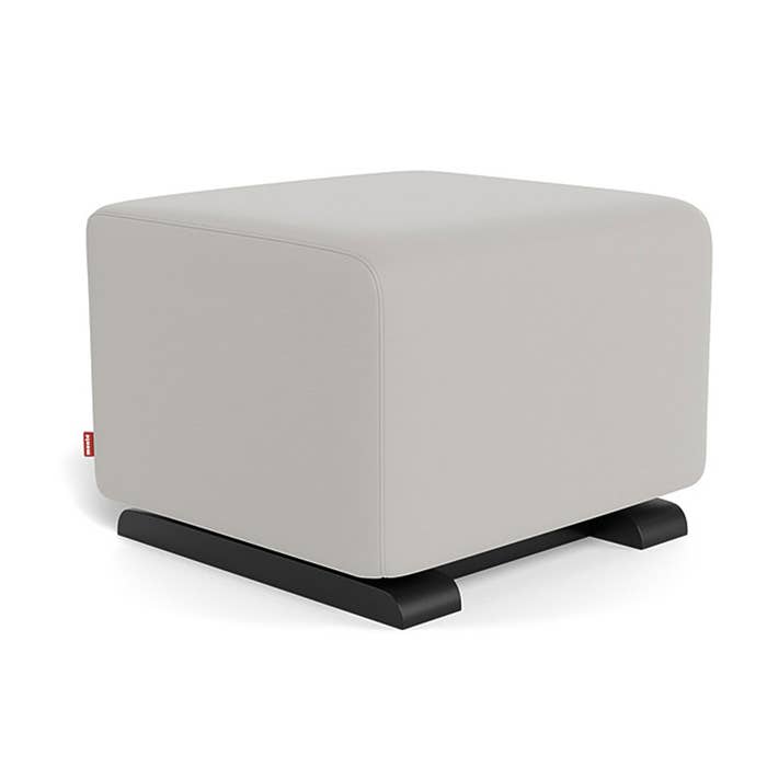 Grano Ottoman - Enviroleather w/ Espresso Base -  Grey 