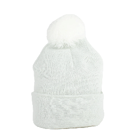 Newborn Pompom Hat