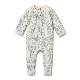 Organic Zipsuit w/ Feet