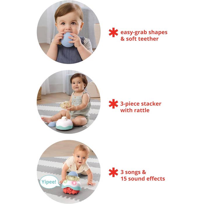Happy Hermit 4-in-1 Crawl Toy 4