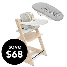 Tripp Trapp® High Chair² Complete w/ Newborn Set