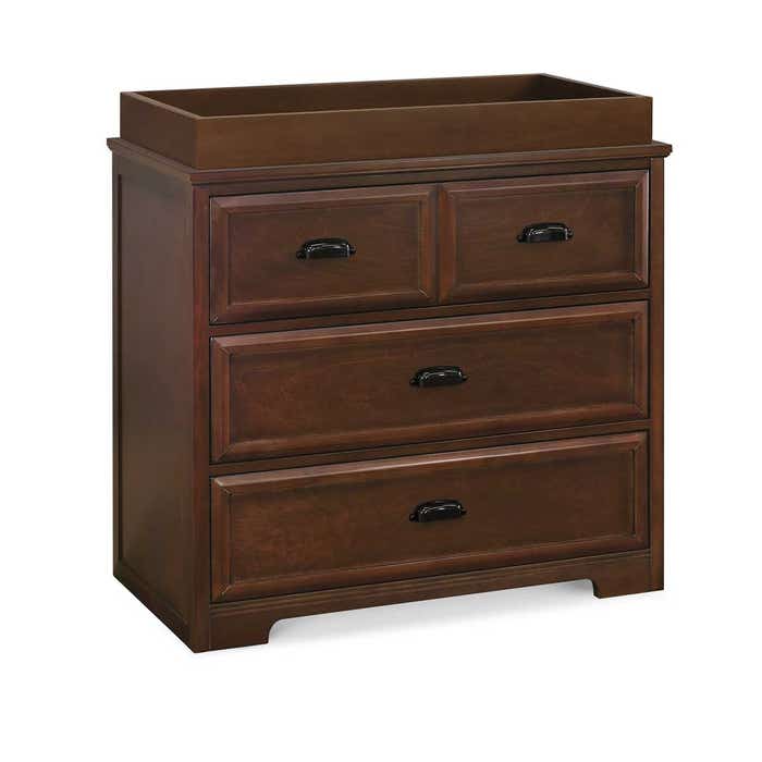 Homestead 3 Drawer Dresser - Espresso (Q) - Tray Option 