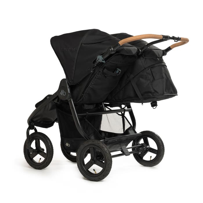 Bumbleride - Indie Twin Stroller - Matte Black - LS - 1
