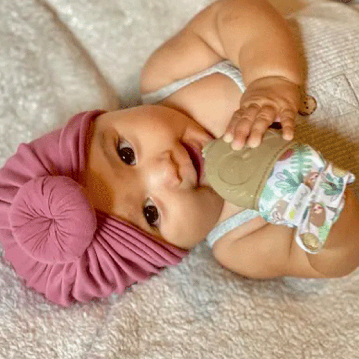 Itzy Ritzy - Teething Happens Teething Mitt - LS 3