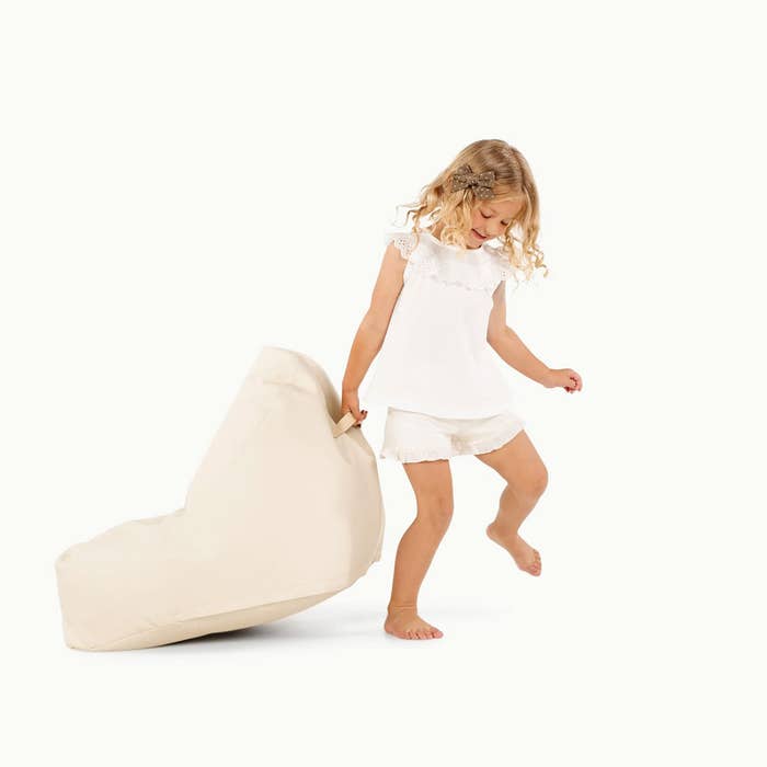 Mini Lounger - Ivory 4
