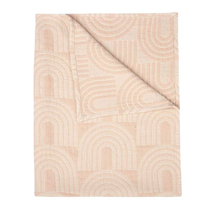 Jacquard Blanket - Rainbow