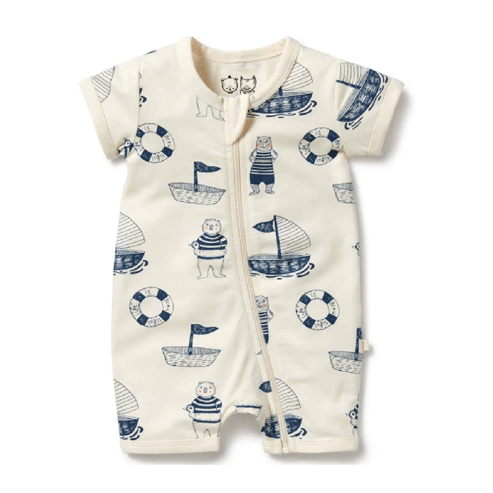 Organic Boyleg Zipsuit-Main