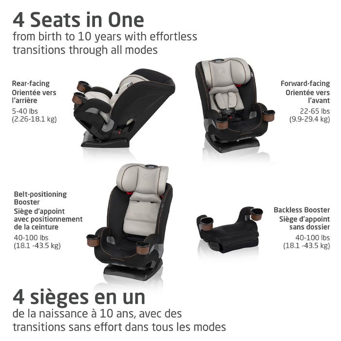 Maxi Cosi - Kani All-in-One Car Seat - Onyx Sand - LS - 1