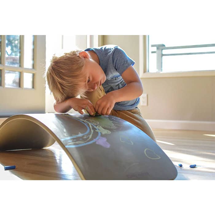 Kinderfeets - Kinderboard - Chalkboard Grey  - Lifestyle 