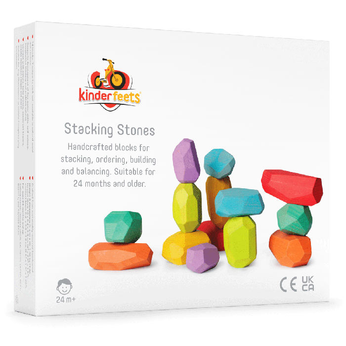 Kinderfeets - Stacking Stones (Rainbow) LS 2