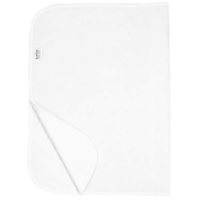 Kushies - Change Pad - Bonded Terry - White