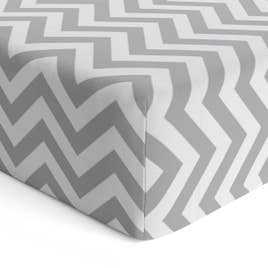 Flannel Mini Crib Sheet (Print)