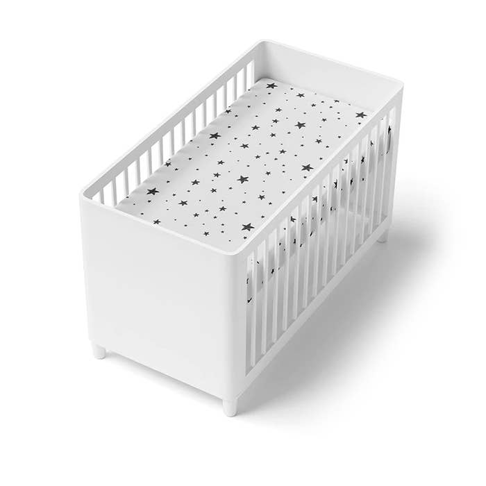 Flannel Mini Crib Sheet (Print) Lifestyle 9