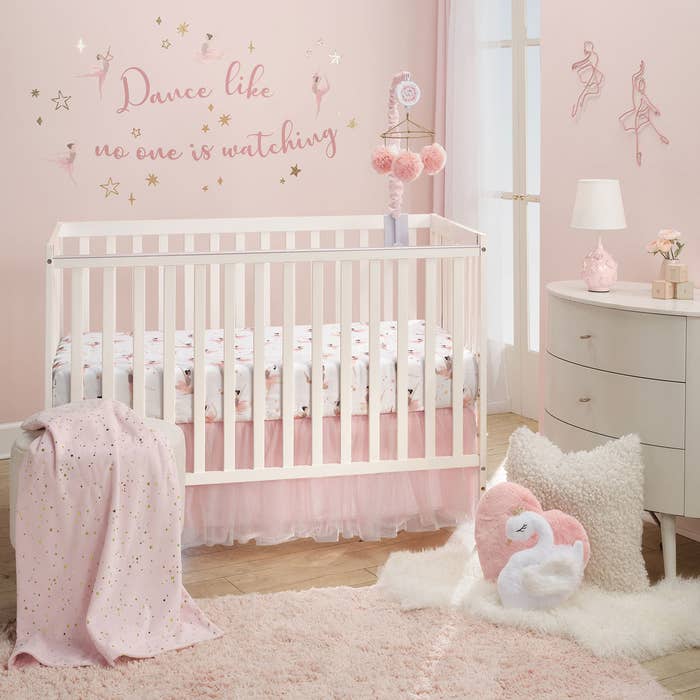 Lambs & Ivy - Ballerina Baby Blanket-Lifestyle4