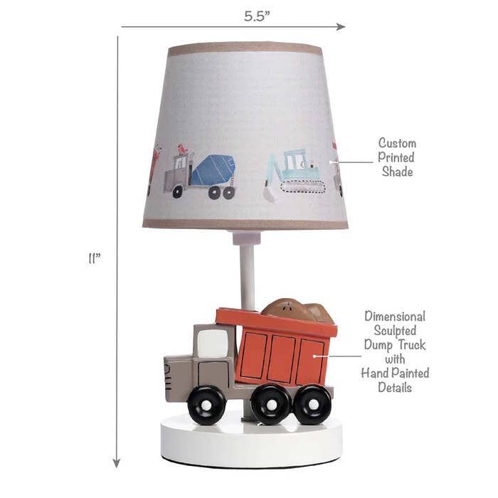 Bedtime Originals - Construction Zone Lamp