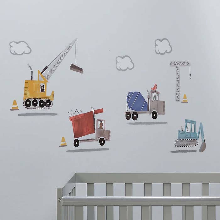 Bedtime Originals - Construction Zone Wall Decals