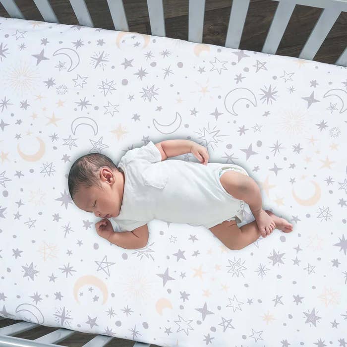 Lambs & Ivy - Goodnight Moon Crib Sheet -2
