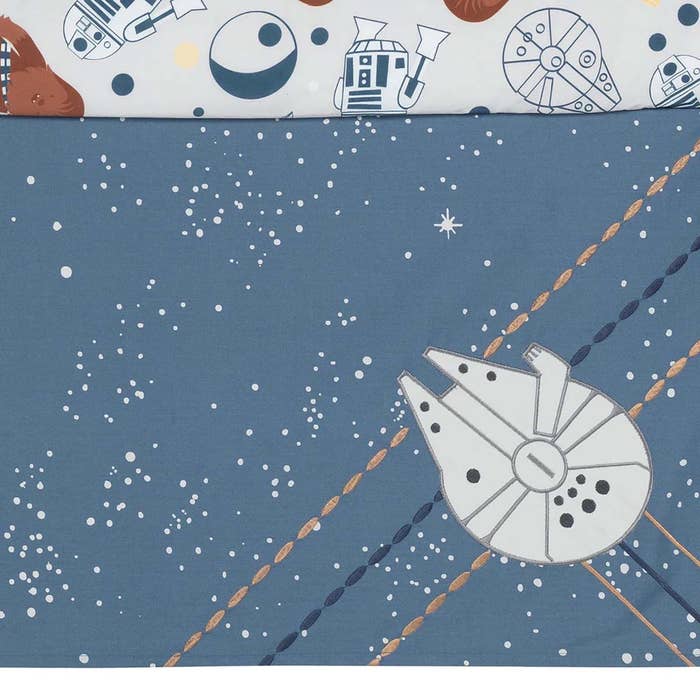 Lambs & Ivy - Star Wars Millennium Falcon 3 Pc Crib Set - LS - 9