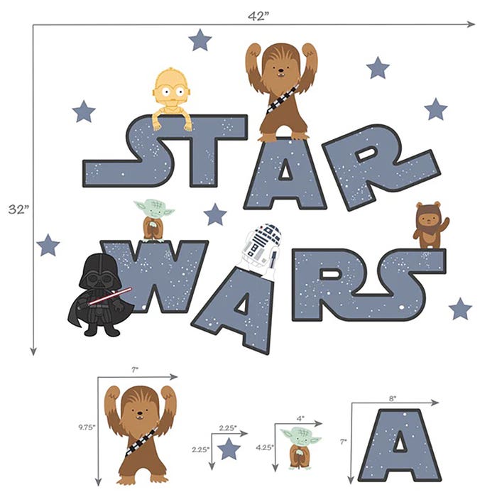 Star Wars Wall Decals