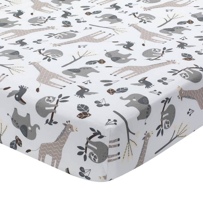 Lambs & Ivy - Baby Jungle Sheet 