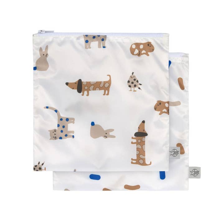 Snack Bag (2 Pc) Mateys Royal Blue