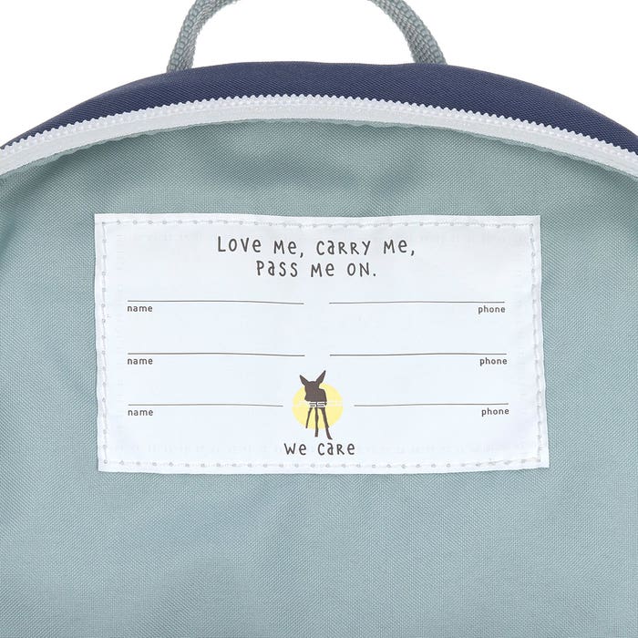 Lassig - Tiny Backpack - Whale Dark Blue -5