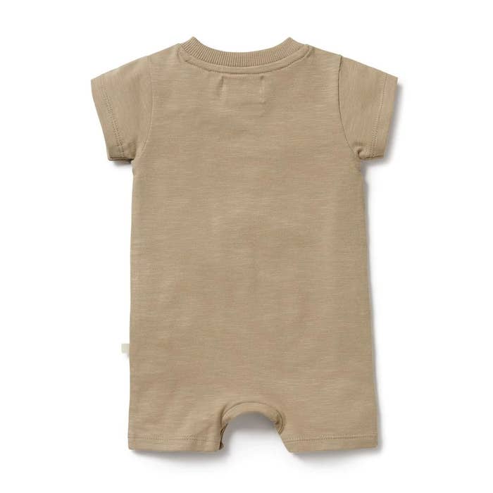 Organic Boyleg Growsuit - Leo Lion 2