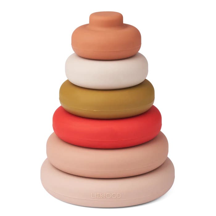 Liewood - Dag Stacking Tower - Rose Multi Mix