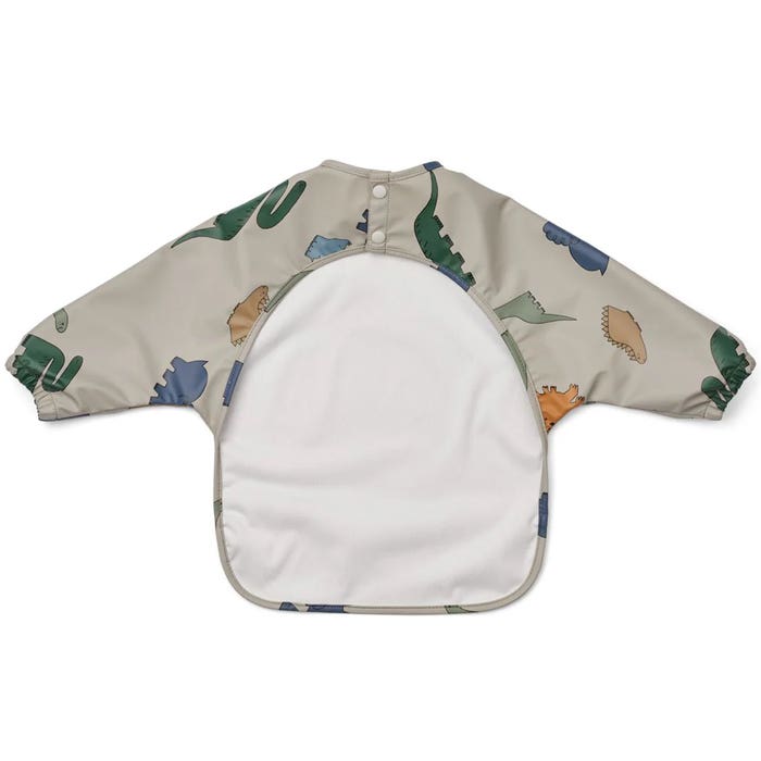 Liewood - Merle Cape Bib - Dinosaurs/Mist -2