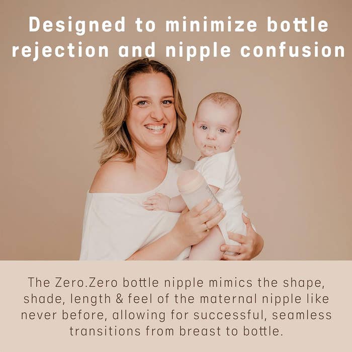 Zero.Zero Nipples Dense Flow (3M+) 2 Pk - Lifestyle 2