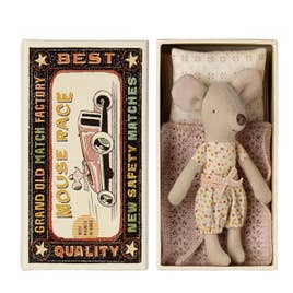 Little Sister Mouse in Matchbox