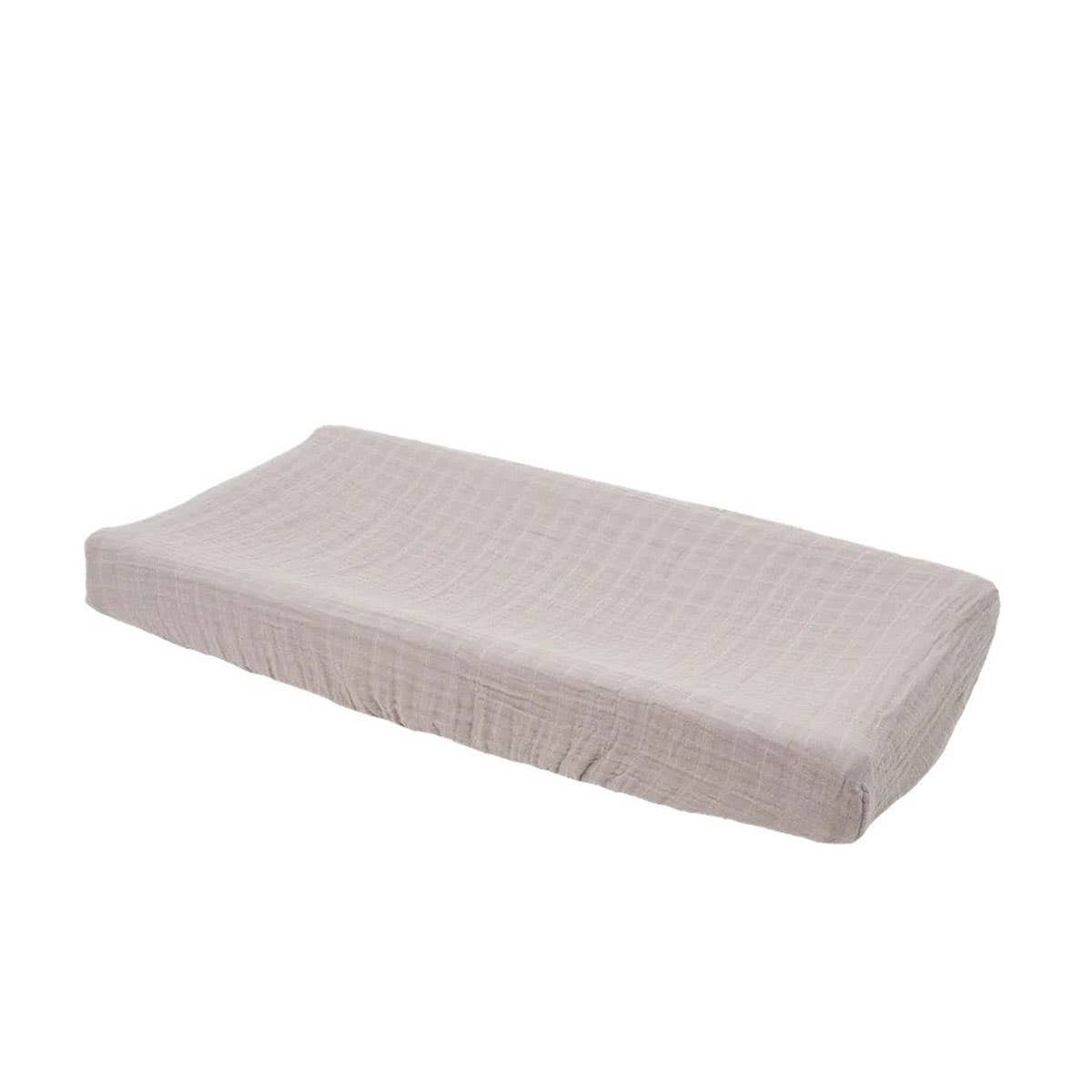 Matching crib sheet and changing shop pad cover