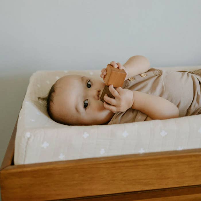 Little Unicorn - Cotton Muslin Changing Pad Cover-Lifestyle 6