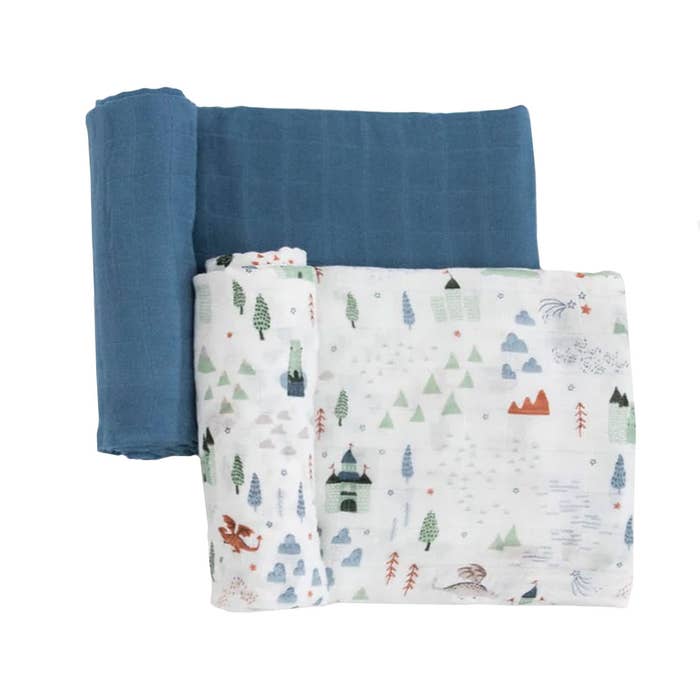 Little Unicorn - Deluxe Muslin Swaddle -2 Pk