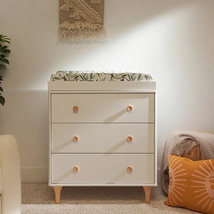 Lolly Dresser Changer - White / Natural -7