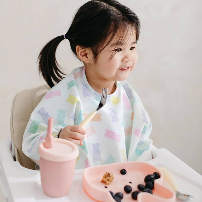 Long Sleeve Waterproof Bib - Gummy Bear -5