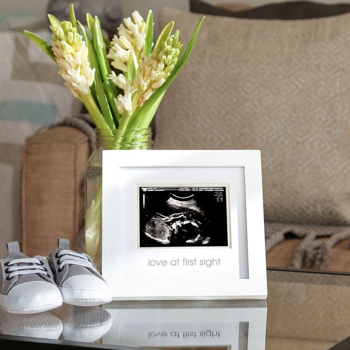 Pearhead - Love at First Sight Sonogram Desk - Lifestyle 