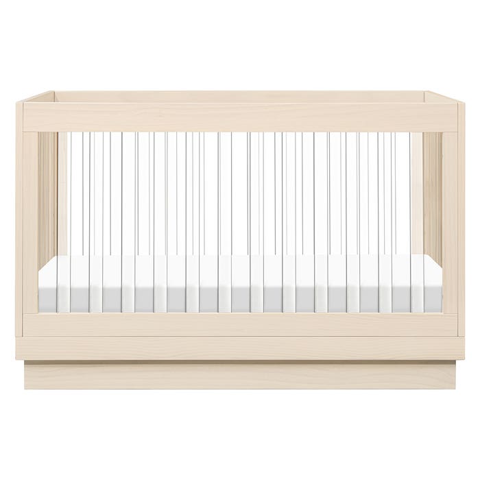 Harlow 3-in-1 Crib - Washed Natural/Acrylic