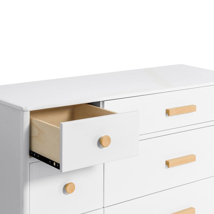 Lolly Double Dresser - White / Natural