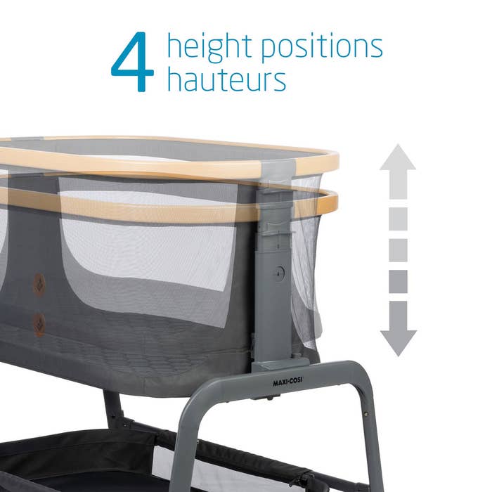 Iora Bedside Bassinet Classic Graphite 4