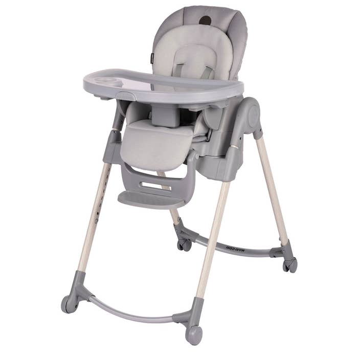 Minla High Chair Cascade Grey