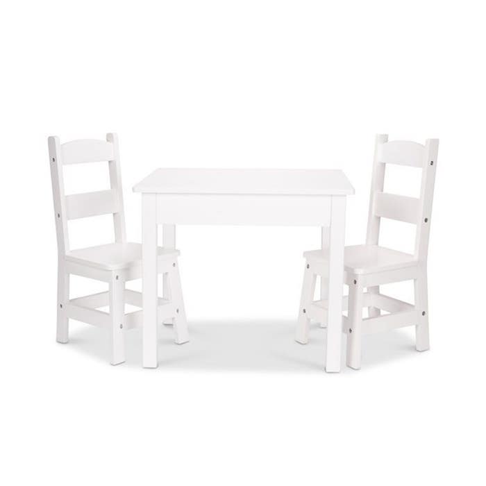 Melissa & Doug - Wooden Table & Chair Set 2
