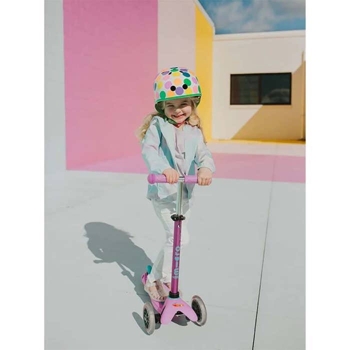 MICRO - Mini Deluxe LED Scooter - Lavender -5