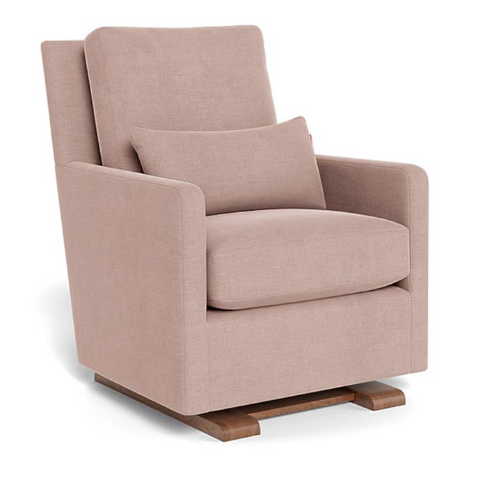 Monte Design - Como Glider - European Fabric - Walnut Base-2