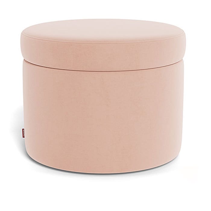 Monte Design - Round Storage Ottoman - Fabric