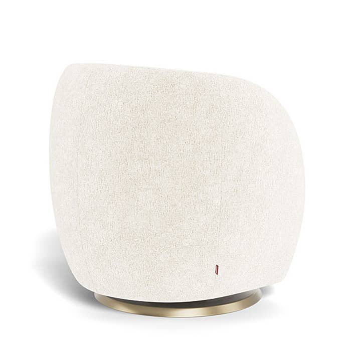 Gem Swivel Glider - Faux Sheepskin Lifestyle 3