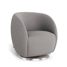 Gem Swivel Glider - Wool Fabric