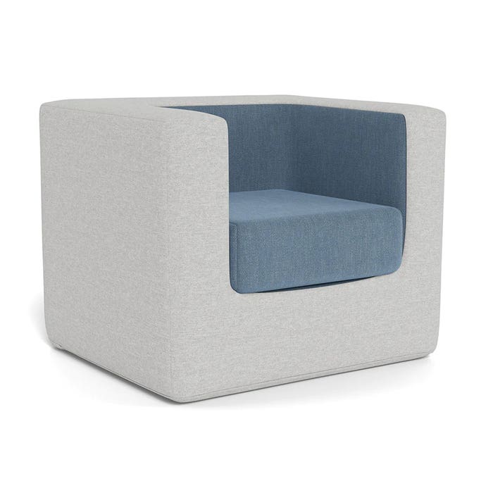 Monte Design - Cubino Chair - Fog/Denim Blue